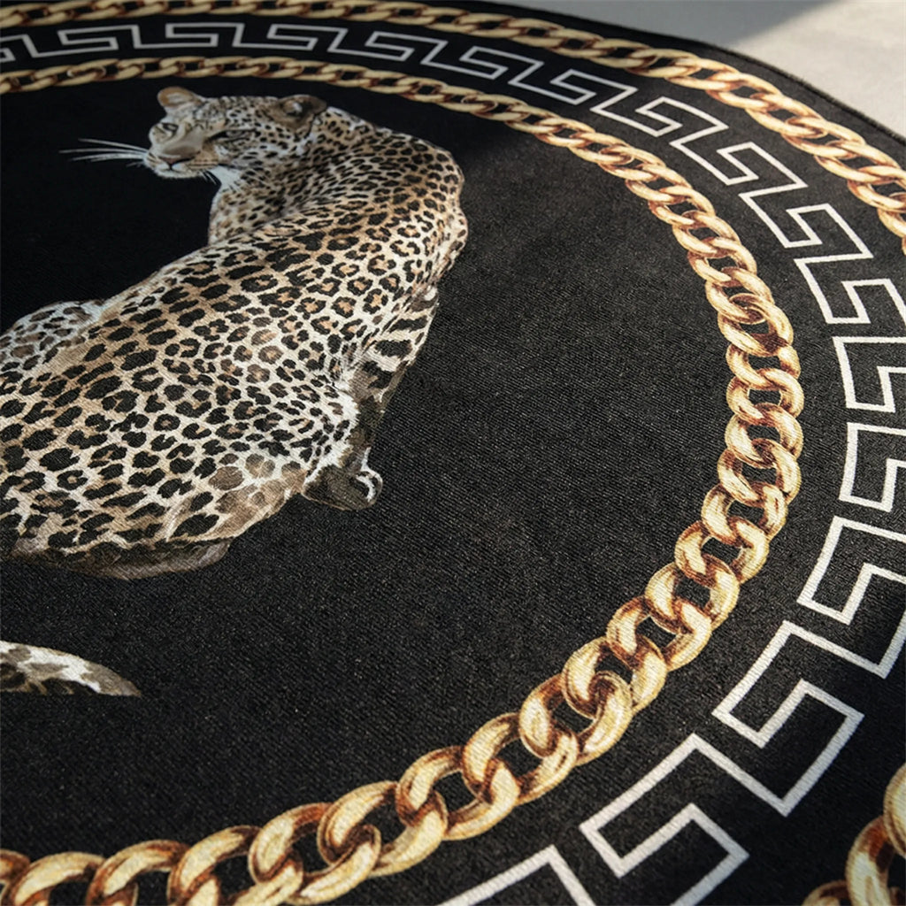 Round Decorative Area Rug - Luxepard