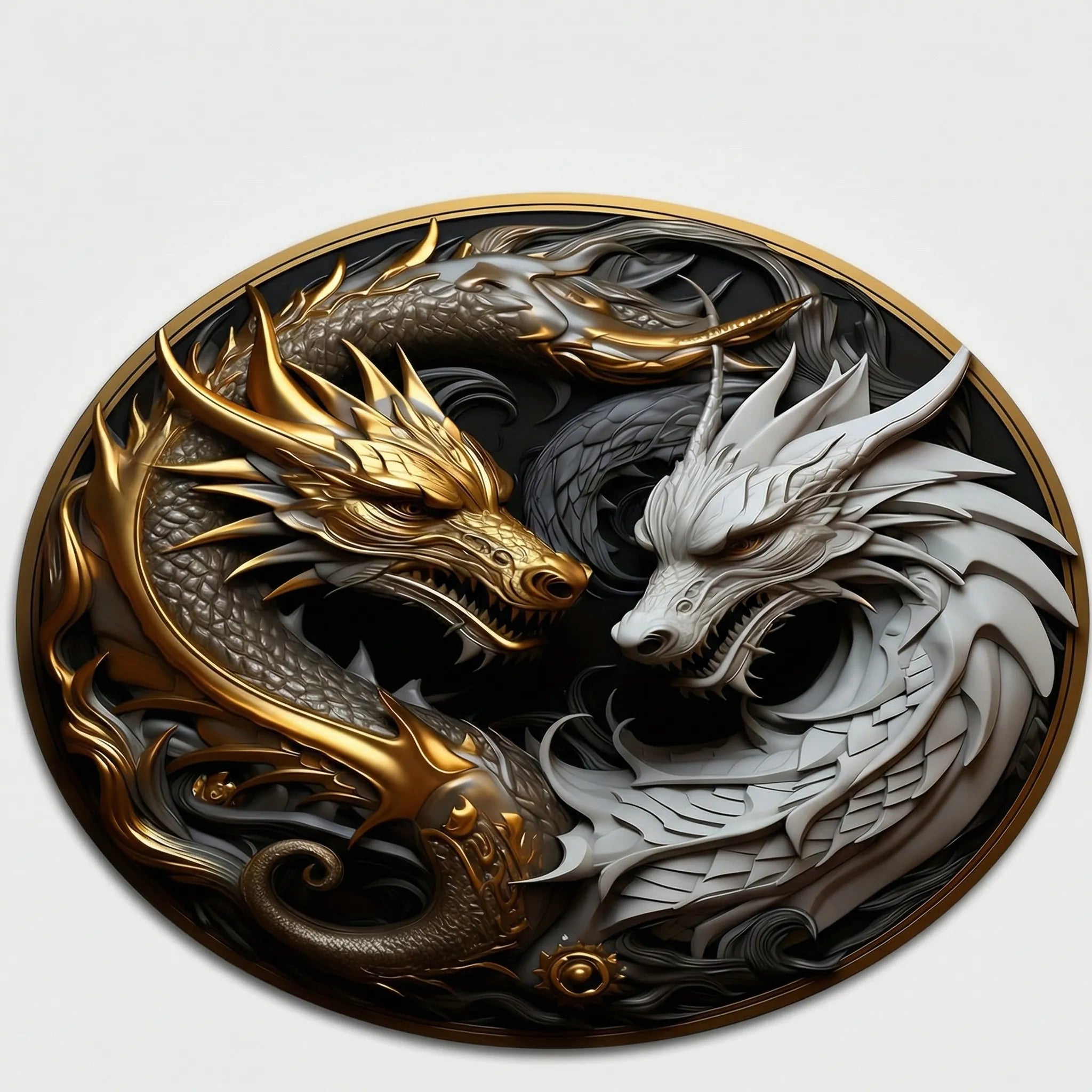 Round Decorative Floor Rug - Drakylux