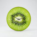 Round Fruit Print Wall Clock - KiwiLume