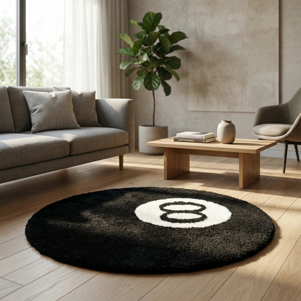 Round Novelty Floor Rug - Ballora