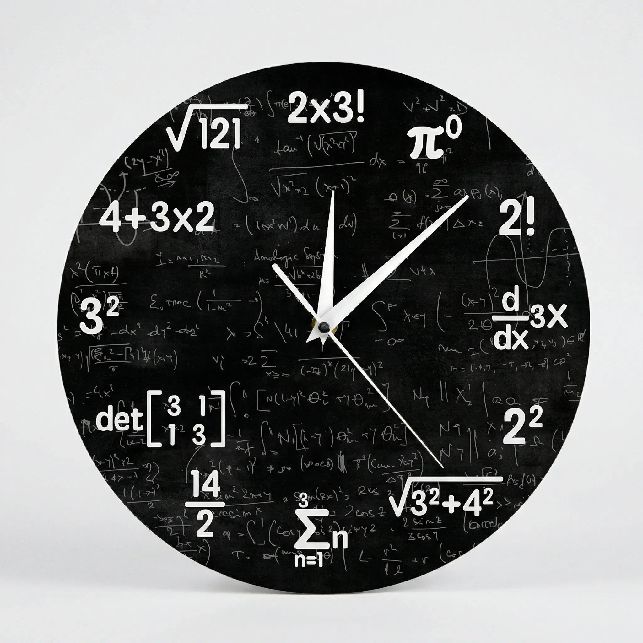 Round Novelty Wall Clock - NumeriClock