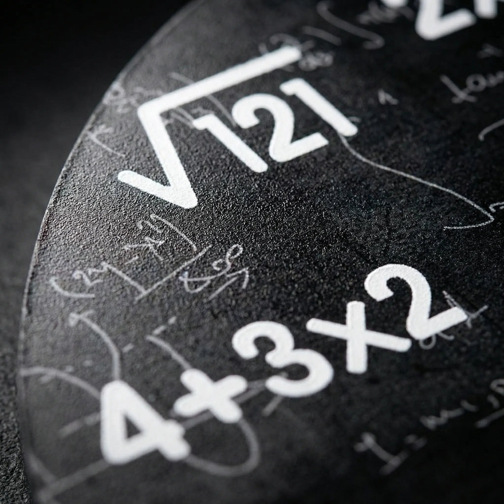 Round Novelty Wall Clock - NumeriClock