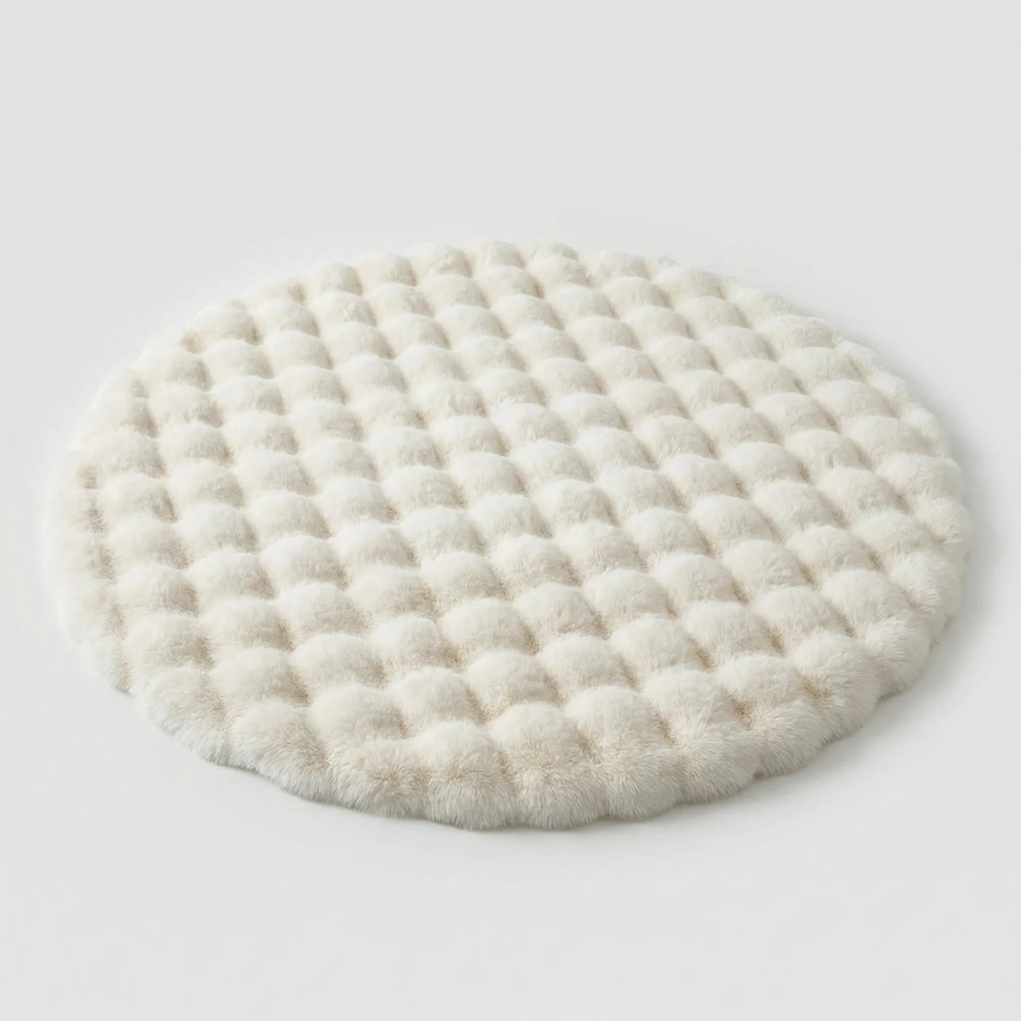 Round Plush Area Rug - Veloura