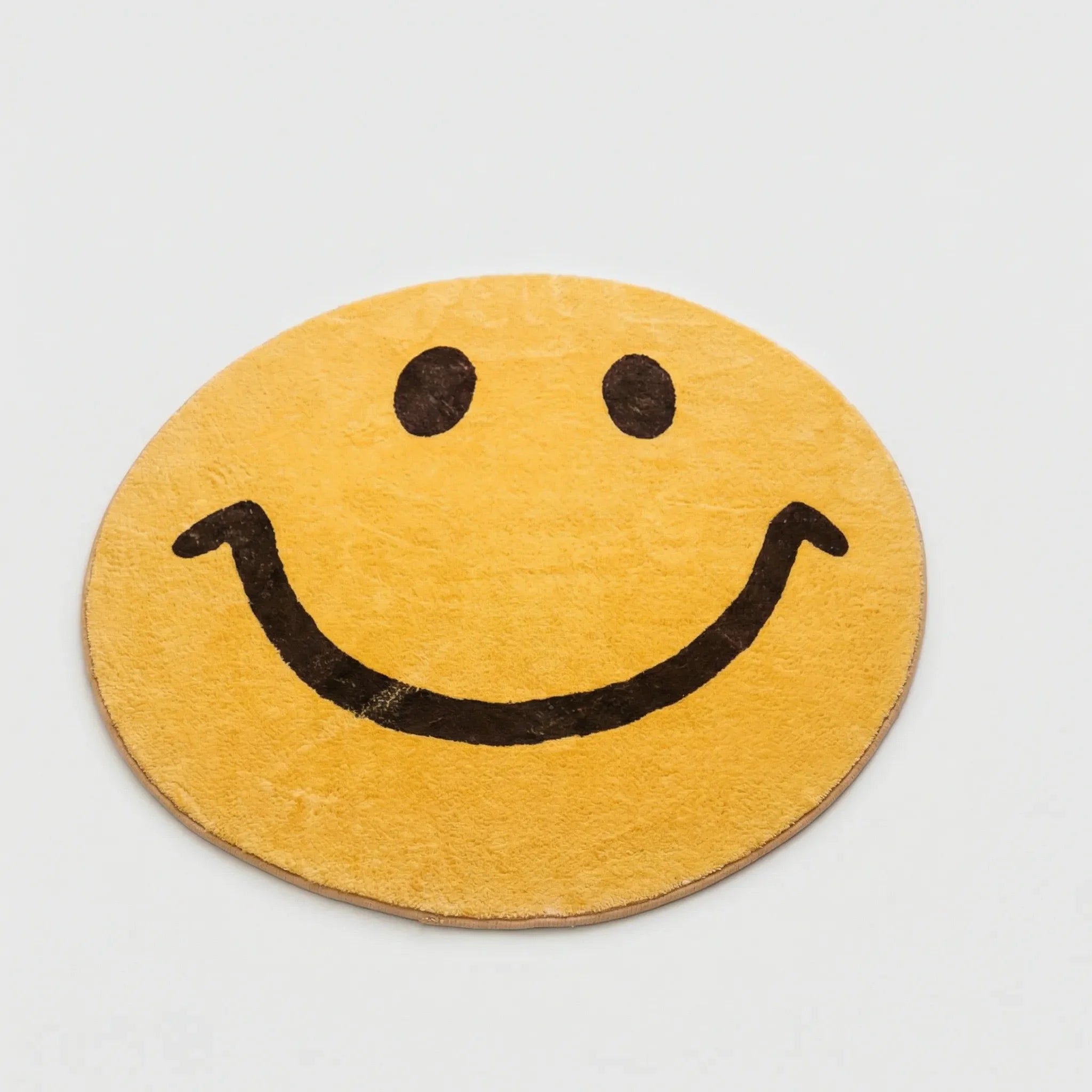 Round Smile Face Rug - Smilori