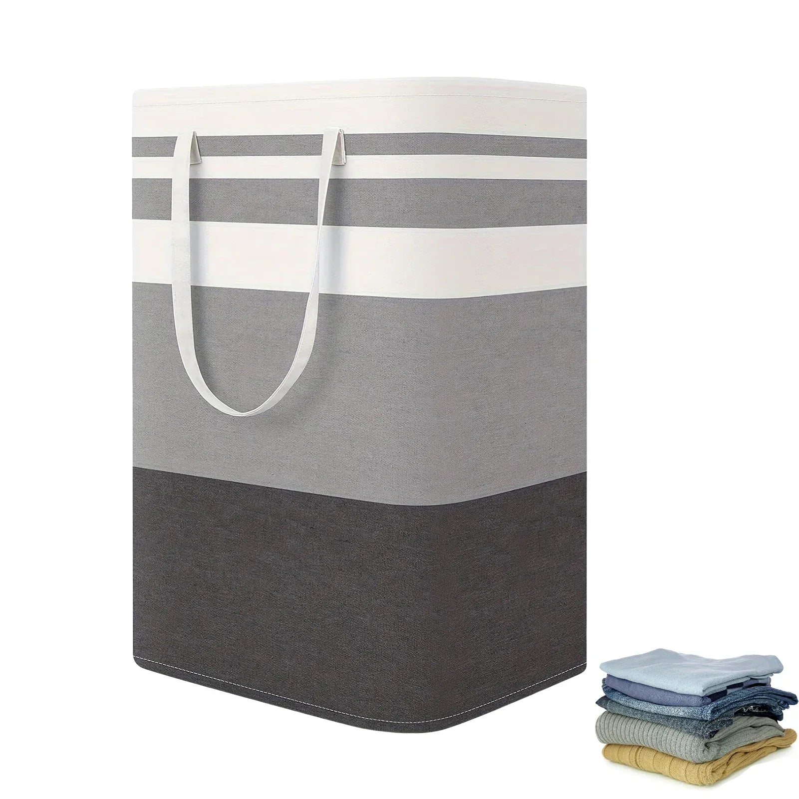 75L Large Laundry Hamper with Handles & Collapsible Design – Solen