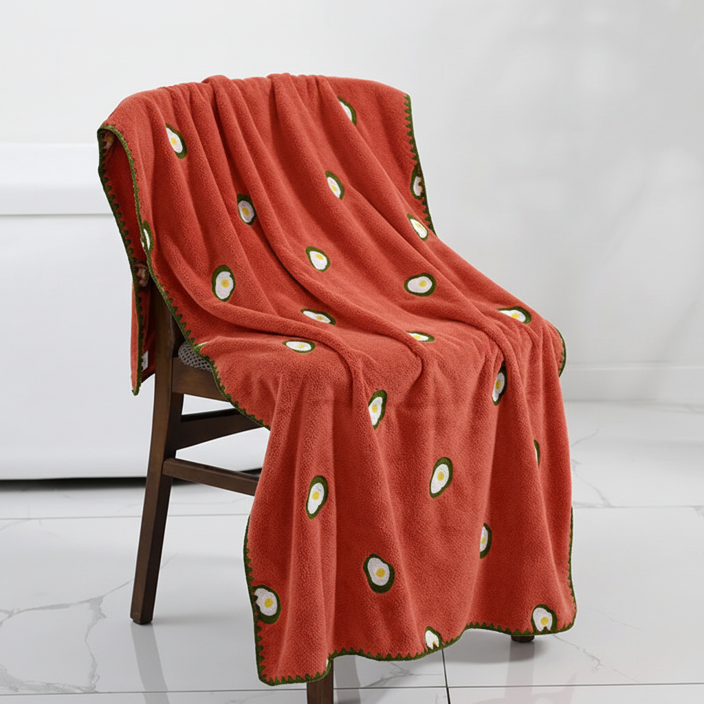 Absorbent bath towels - FruitLuxury