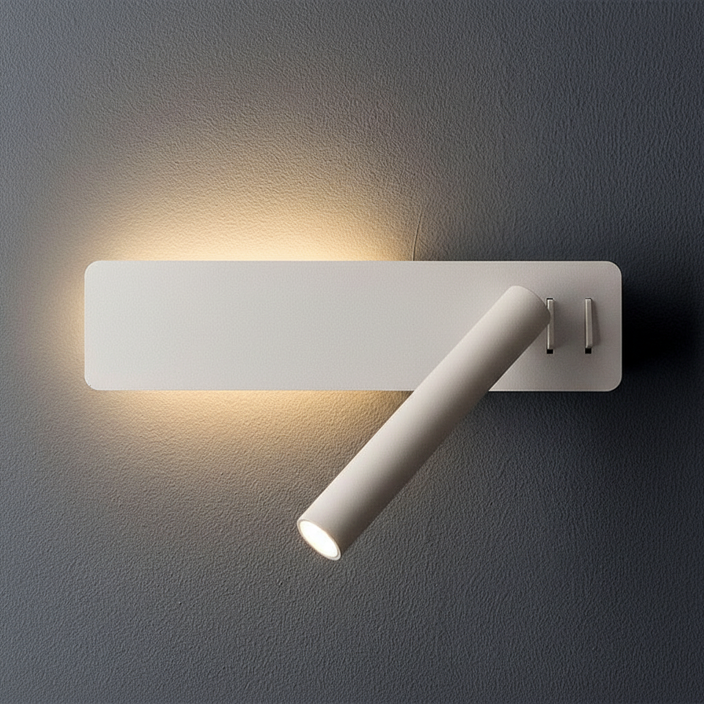 Swivelling LED wall light - GlowFocus