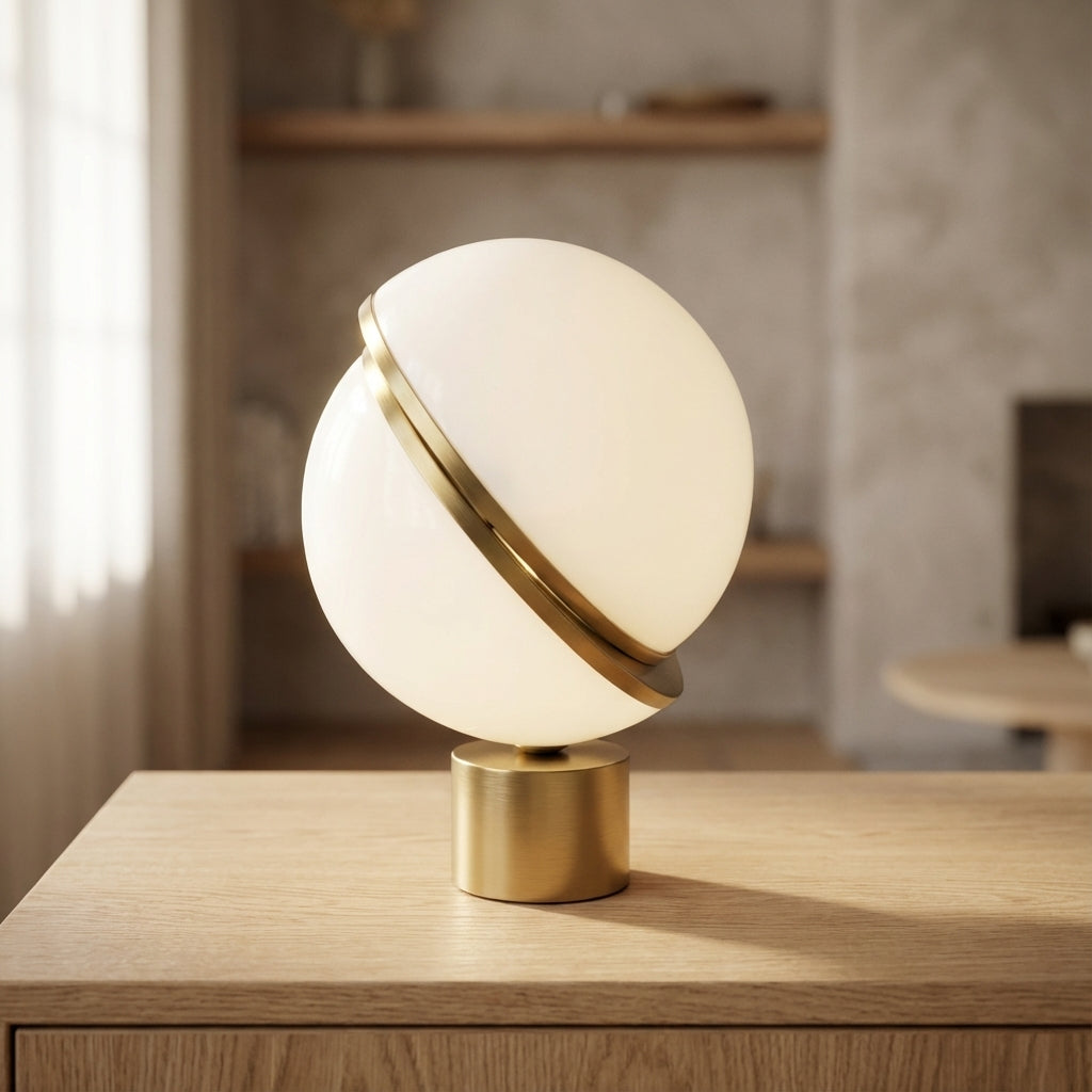 Spherical Globe Accent Lamp – Lunarisol