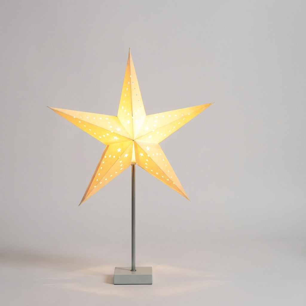 Star-shaped table lamp – Lumistar