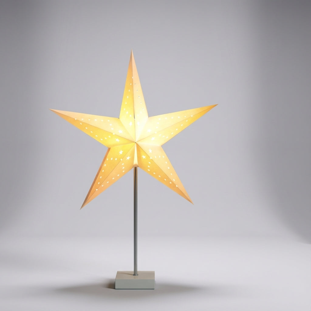 Star-shaped table lamp – Lumistar