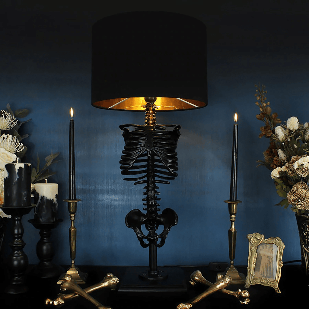 Eye-Catching Gothic Accent Lamp – Skelevan