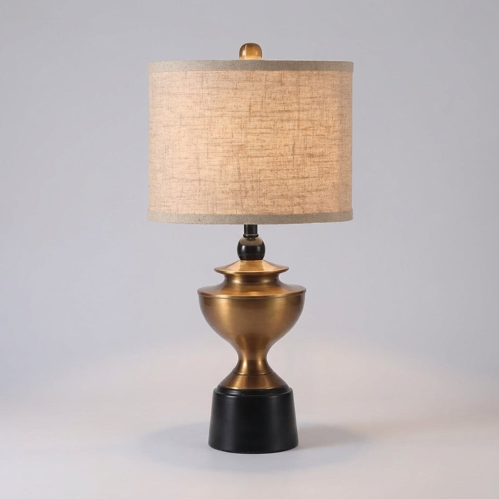 Table lamp with warm glow – Glenova