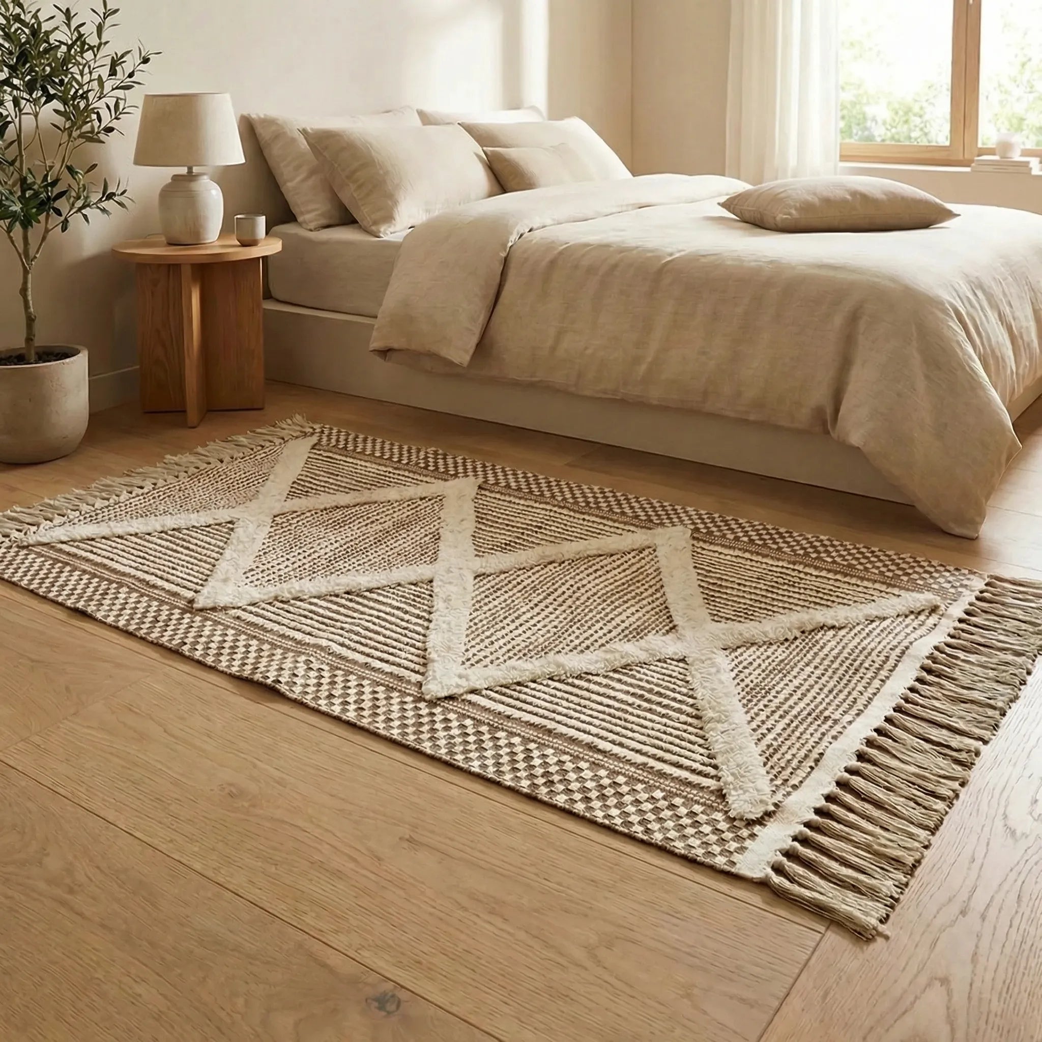Textured Moroccan Runner Rug - MarokElle