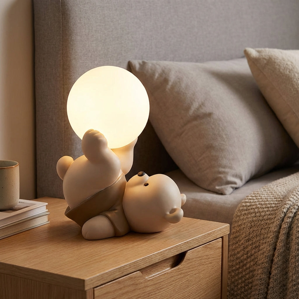 Touch Controlled Bedside Lamp - LumiBearo