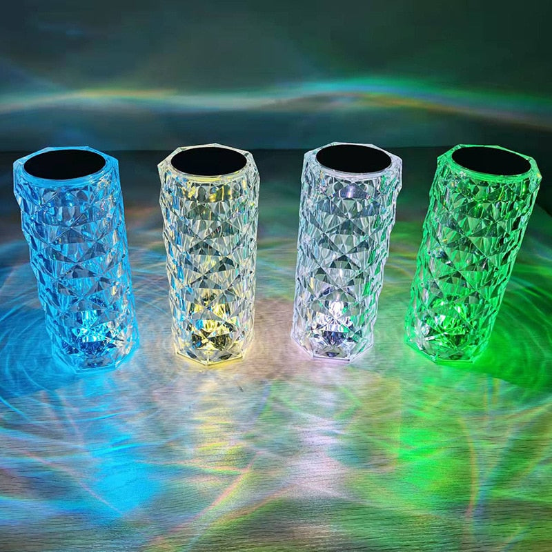 Touch-controlled mood light – Glasora