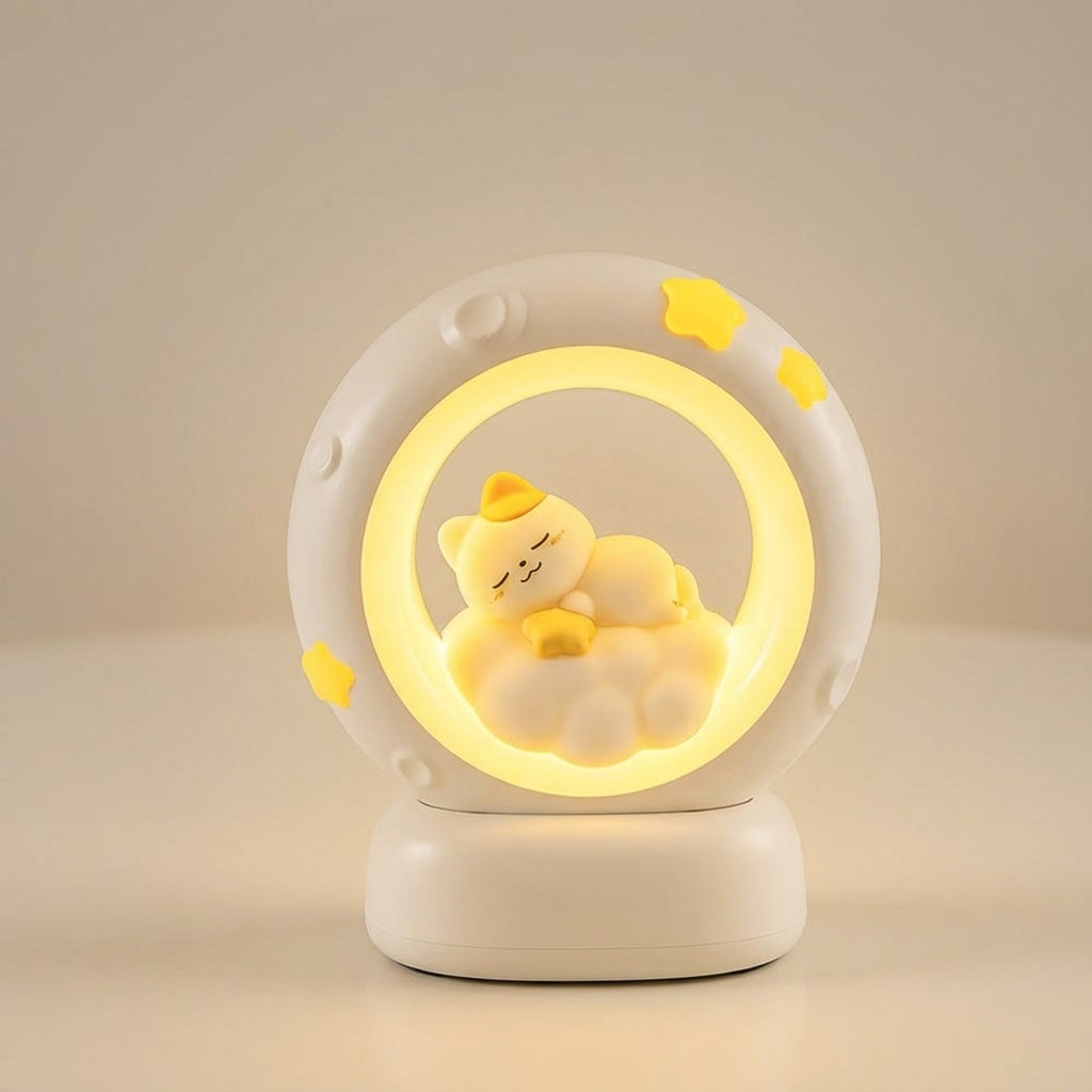 USB-rechargeable bedside lamp – Lunacat
