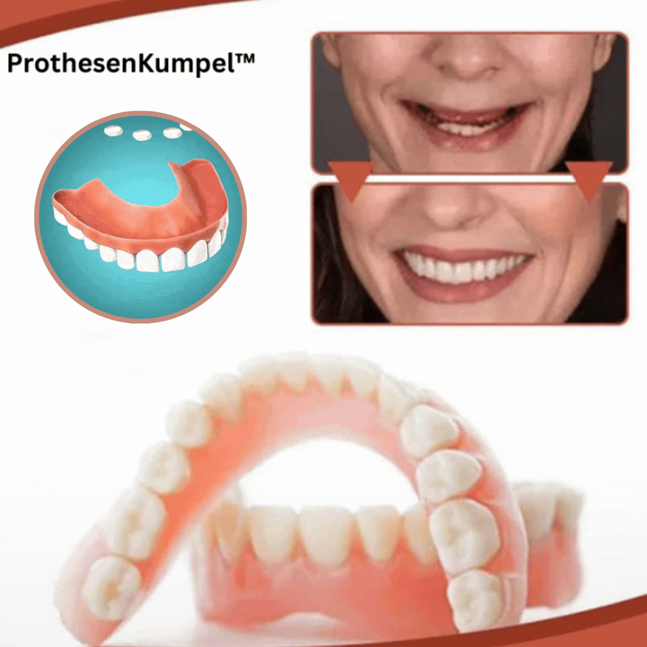 SilicareKit™ Cushions Denture Pressure