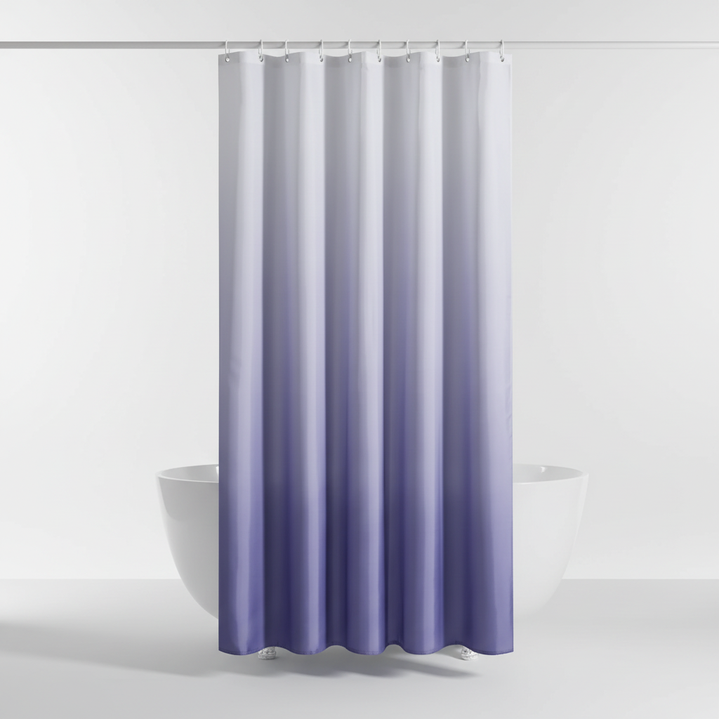 Thickened Polyester Shower Curtain - AquaVeil