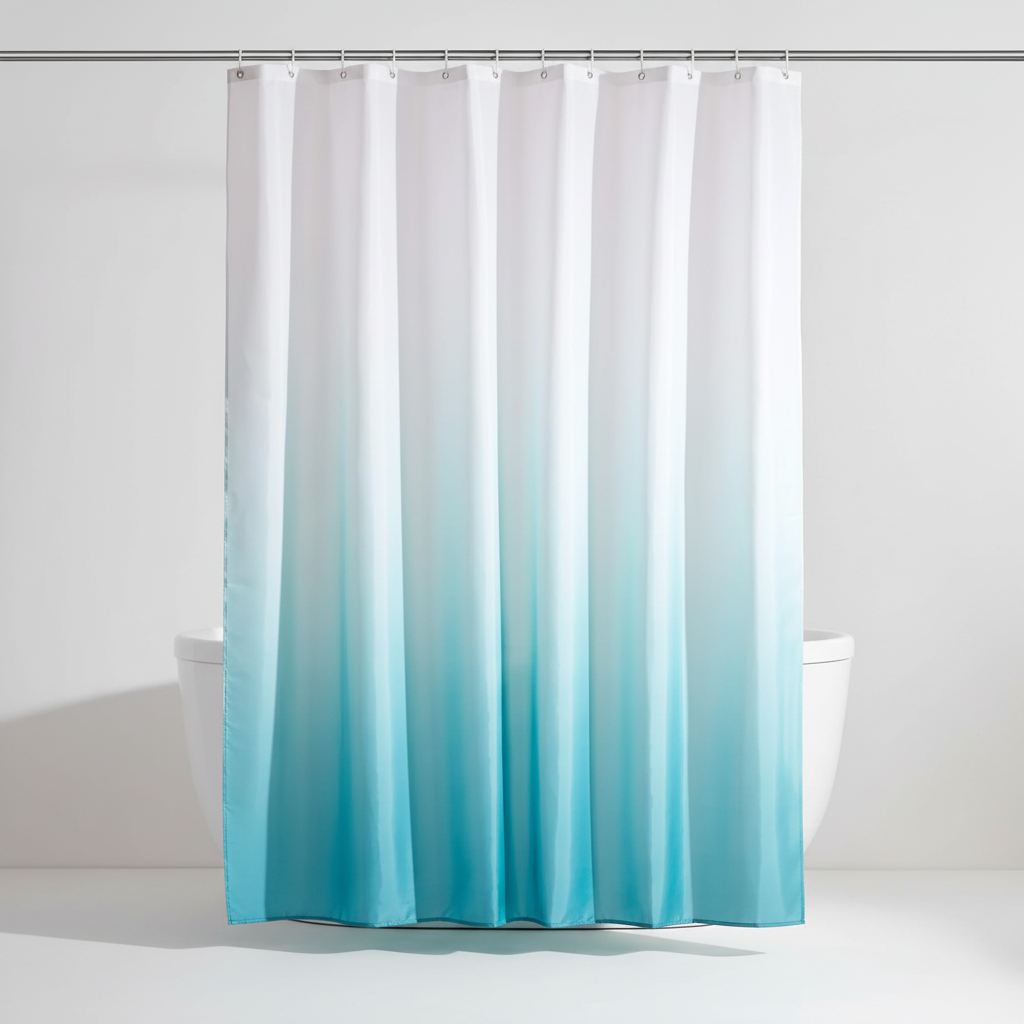 Thickened Polyester Shower Curtain - AquaVeil
