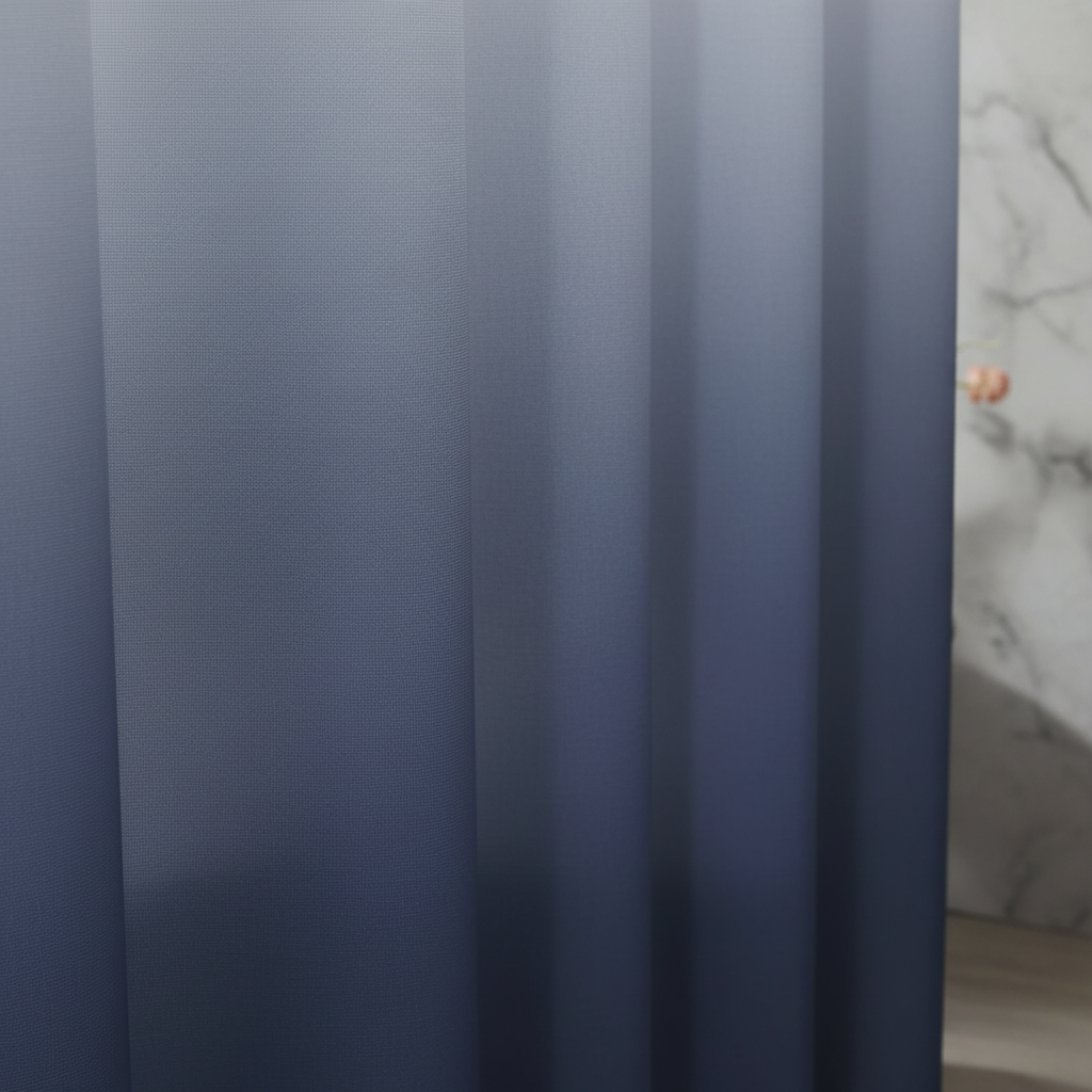 Thickened Polyester Shower Curtain - AquaVeil