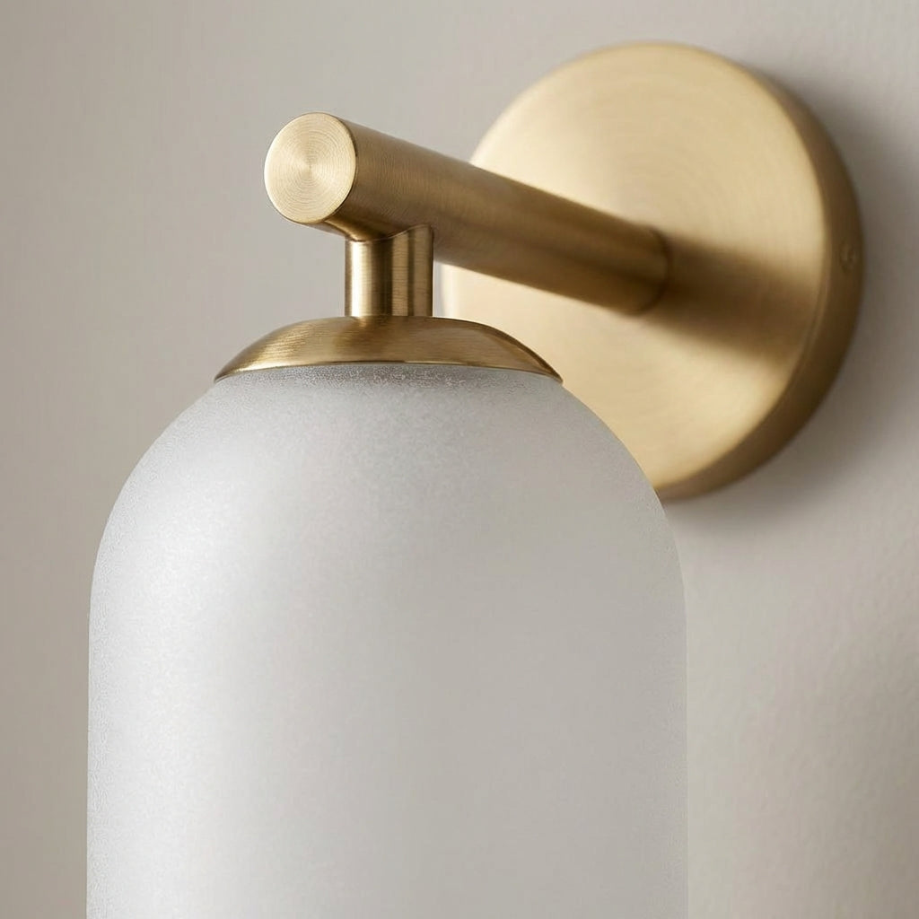 Vertical Glass Wall Sconce - Aurelis