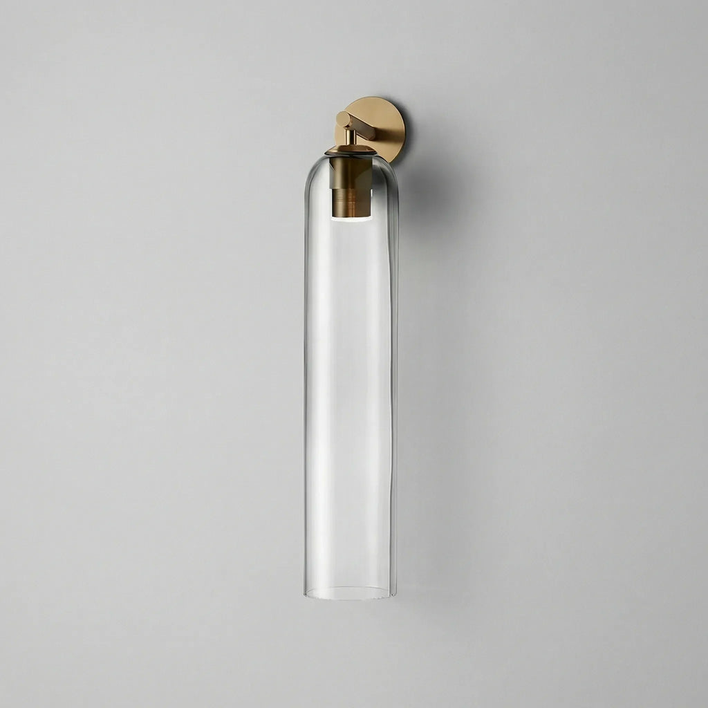 Vertical Glass Wall Sconce - Aurelis