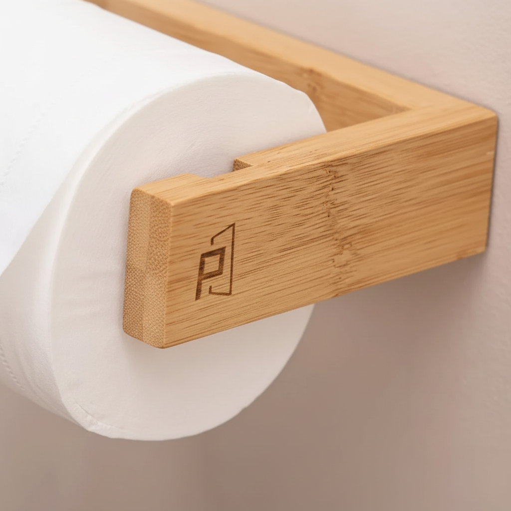 Wall-mounted bamboo holder - Wallbamboo