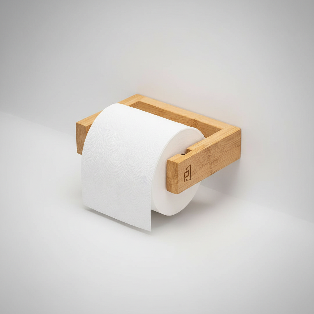 Wall-mounted bamboo holder - Wallbamboo