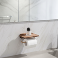 Wall-mounted wood holder - GlimmerShelf