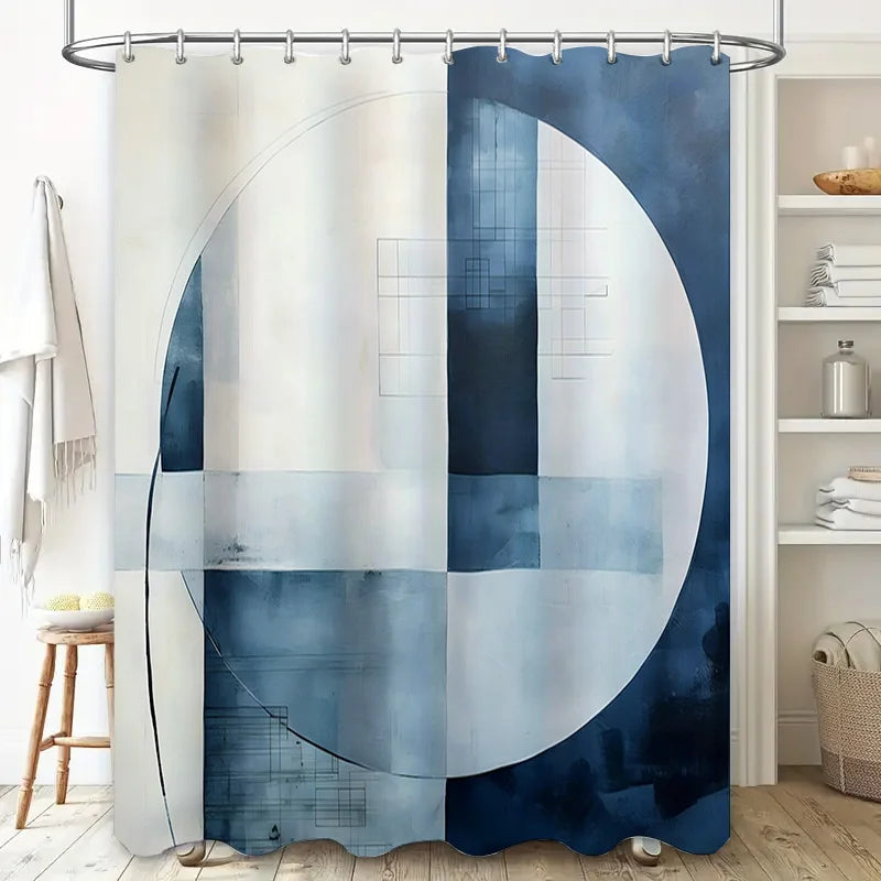 Water-repellent polyester shower curtain - AquaLoom