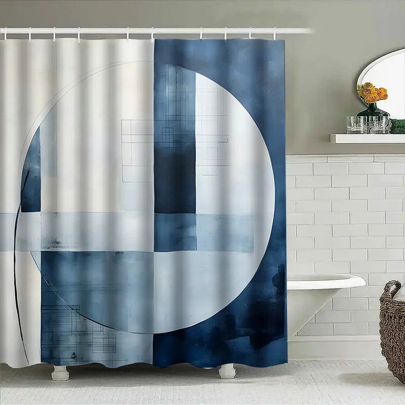Water-repellent polyester shower curtain - AquaLoom