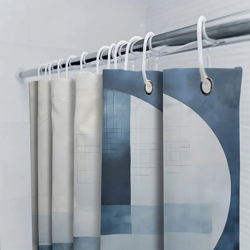 Water-repellent polyester shower curtain - AquaLoom