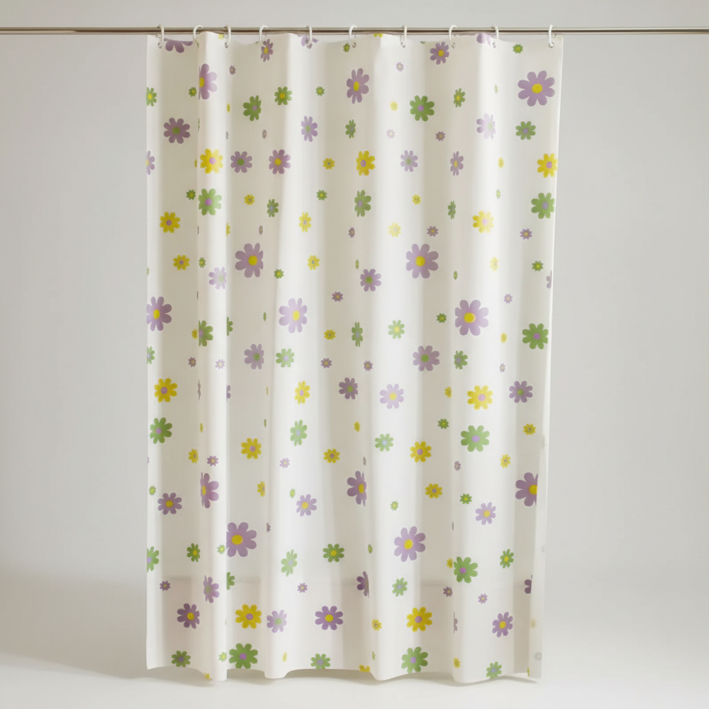 Waterproof Shower Curtain Polyester - ShoreGuard