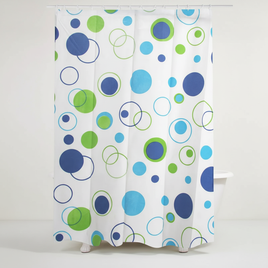 Waterproof Shower Curtain Polyester - ShoreGuard