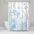 Waterproof Shower Curtain Polyester - TurtleGlide