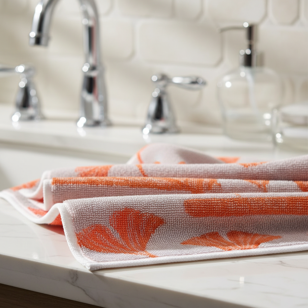 Soft Cotton Towel - LeafDesign