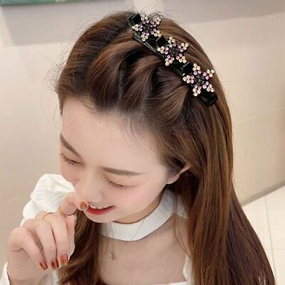GemClips™ Stone Braided Hair Clips