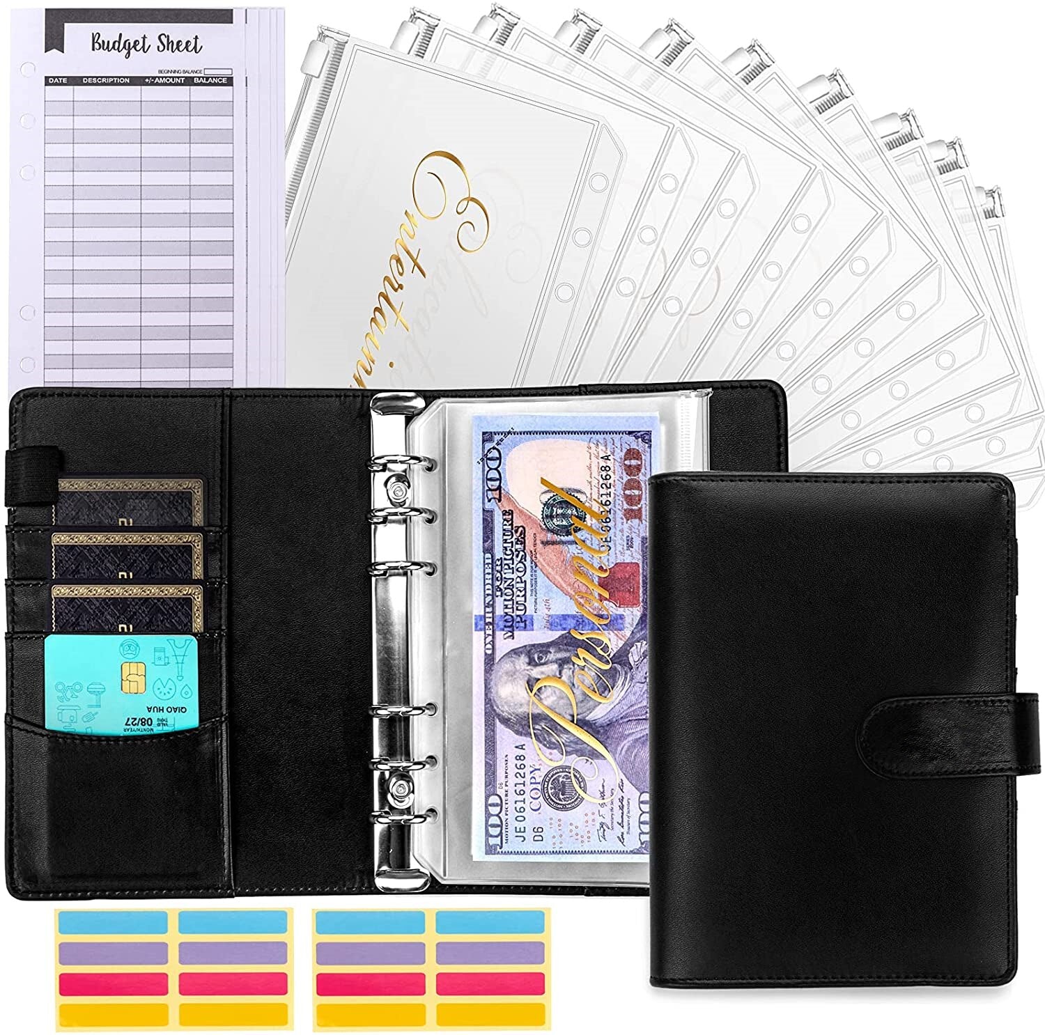Budget binder with Cash Envelope System - BudgetPro