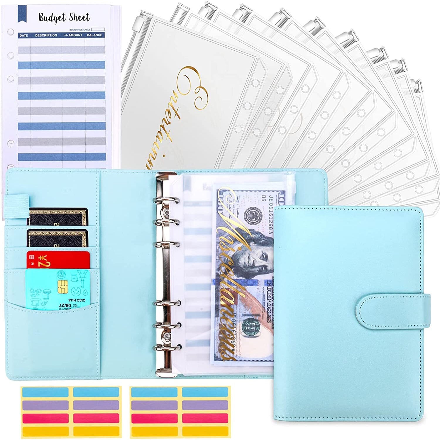 Budget binder with Cash Envelope System - BudgetPro