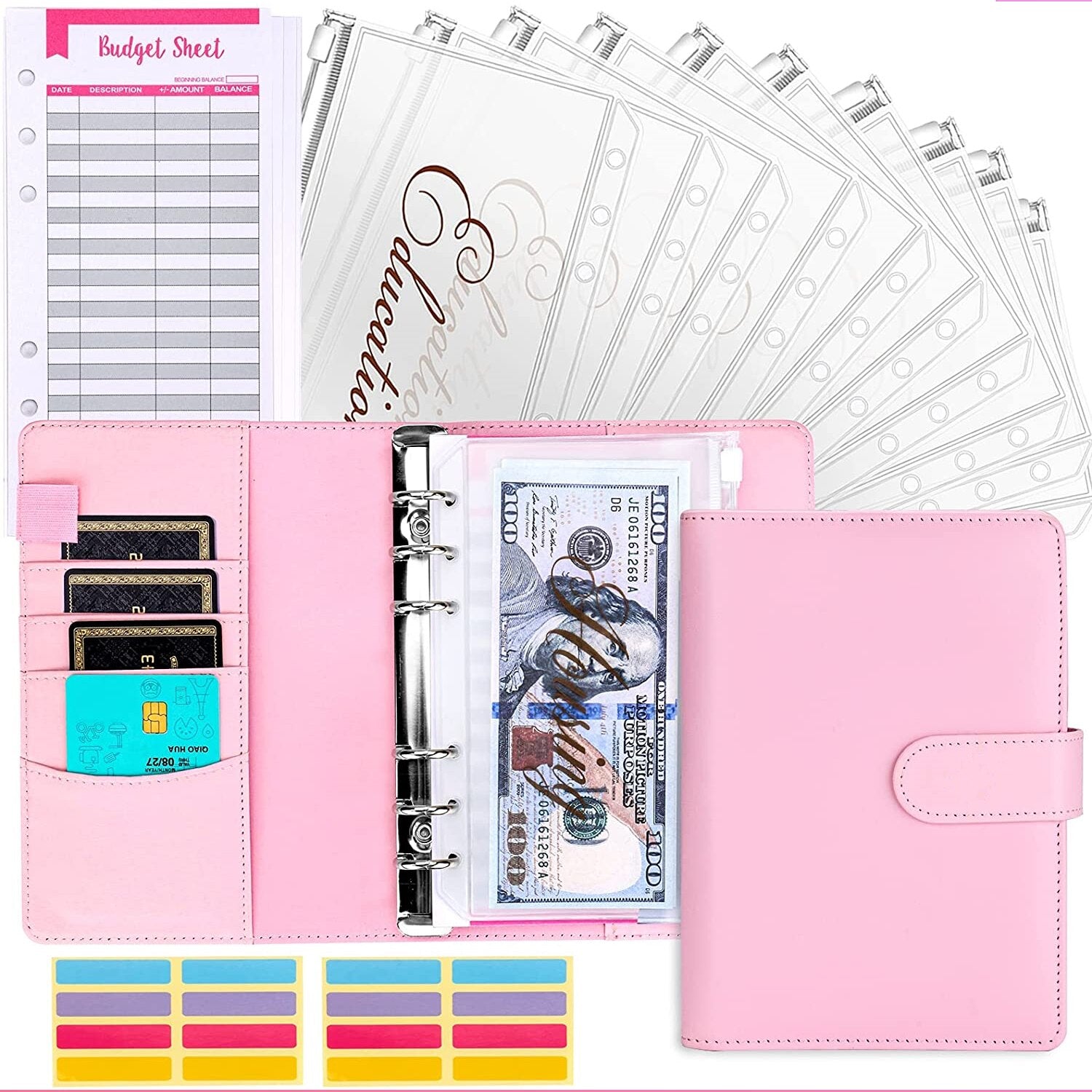 Budget binder with Cash Envelope System - BudgetPro