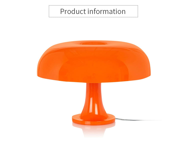 DESIGNER LED TOADSTOOL TABLE LAMP - MODERN MINIMALIST FOR BEDROOM & LIVING ROOM