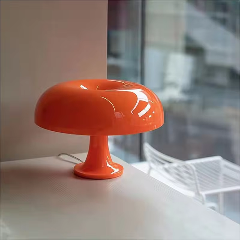 DESIGNER LED TOADSTOOL TABLE LAMP - MODERN MINIMALIST FOR BEDROOM & LIVING ROOM