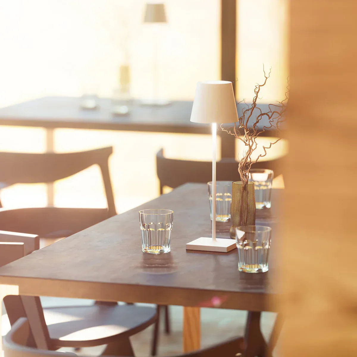 Dimmable Long Table Lamp - LumiLuxe