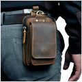 Genuine Leather Men’s Waist Pack