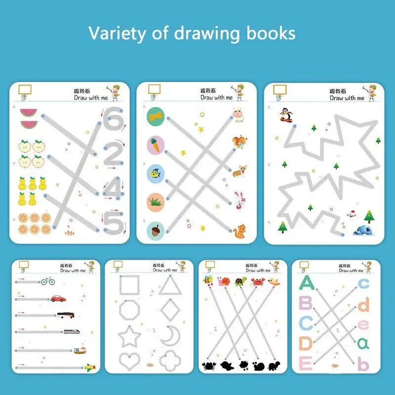 Educational Cover Writing Notebook - TraceMaster