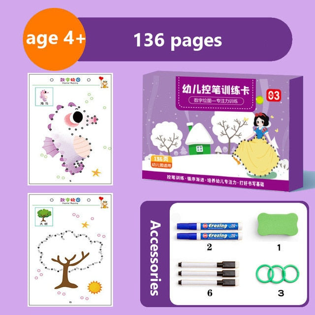Educational Cover Writing Notebook - TraceMaster