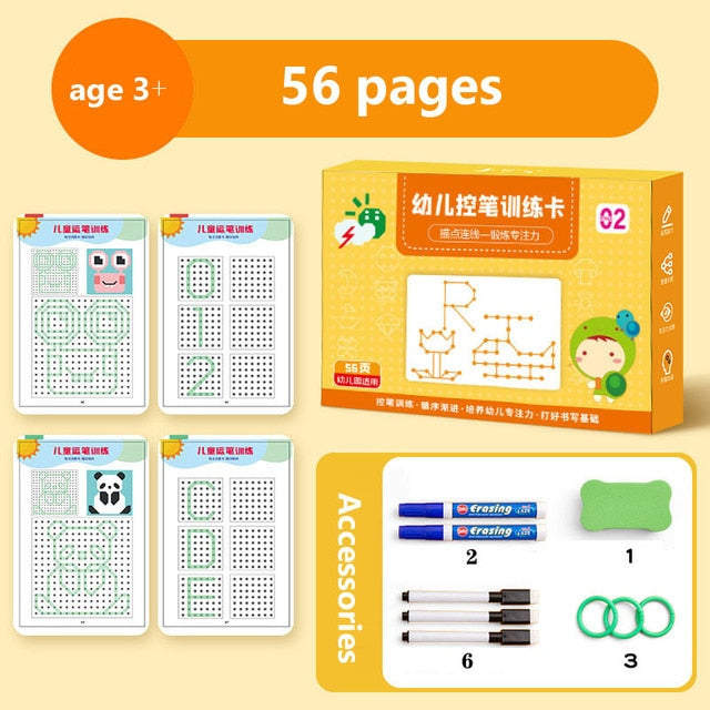 Educational Cover Writing Notebook - TraceMaster