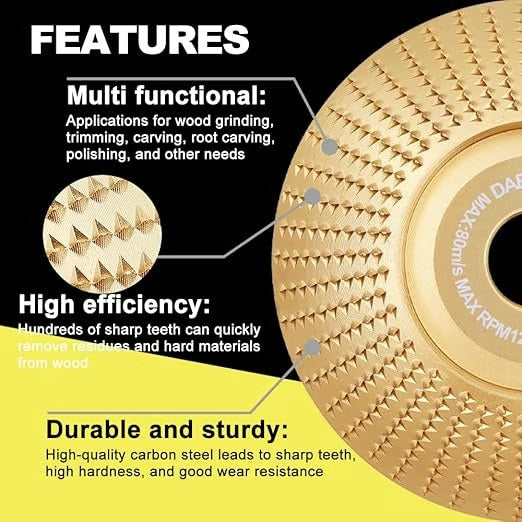 TimberBlade™ Smooth Precision Cuts