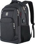 Slim Anti-Theft Laptop Backpack with USB Charging Port