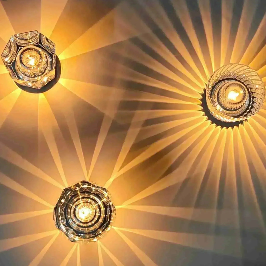 Luxury Rechargeable Diamond Crystal Table Lamp - Lumière Diamond